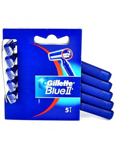 Gillette Blue Ii Rasoio Bilama 5 Pz.