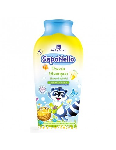 Saponello Docciaschiuma Shampoo Delicato Alla Banana 250 Ml -Bambini