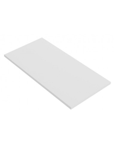 Mensola rettangolare "Ecopan" bianco