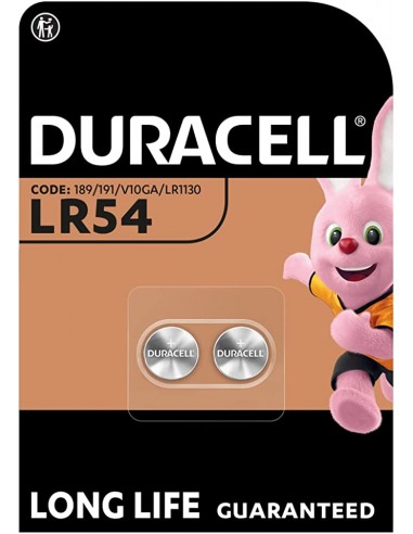 Batteria Duracell LR54