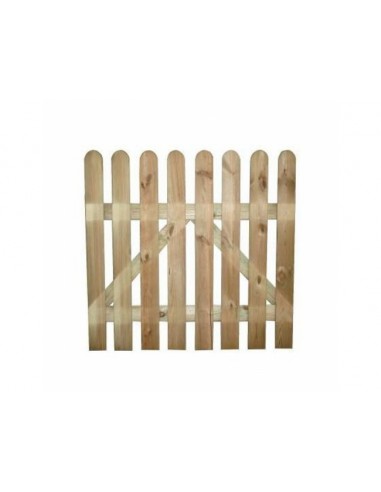 Cancello in legno 100x100