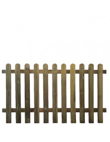 Staccionata recinzione in legno 100x80